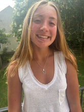 Load image into Gallery viewer, Floating Pickleball Necklace