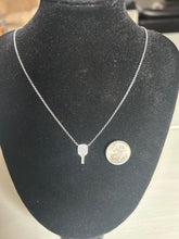 Load image into Gallery viewer, Petite Pickleball Paddle Pendant Necklace