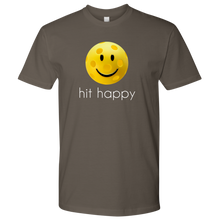 Load image into Gallery viewer, Warm Grey Men's Hit Happy Pickleball T-shirt