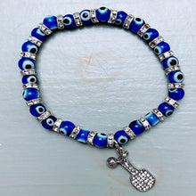 Load image into Gallery viewer, Royal Blue Lucky Pickleball Bracelet