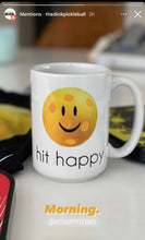 Load image into Gallery viewer, Hit Happy Pickleball Coffee Mug - Large