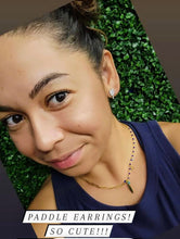 Load image into Gallery viewer, Classic Pickleball Paddle Earrings