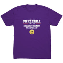 Load image into Gallery viewer, "Make Retirement Great Again" Pickleball Men's T-Shirt