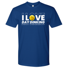 Load image into Gallery viewer, Royal Blue Men's Pickleball "I Love Day Dinking" T-Shirt