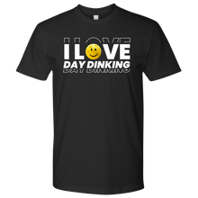 Load image into Gallery viewer, Black Men's Pickleball "I Love Day Dinking" T-Shirt