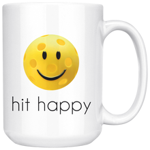 Load image into Gallery viewer, Hit Happy Pickleball Large Coffee Mug