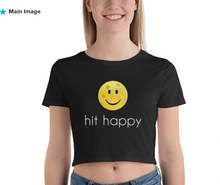 Load image into Gallery viewer, Hit Happy Pickleball Women’s Crop Tee