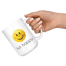 Load image into Gallery viewer, A woman holding our Hit Happy Pickleball Large Coffee Mug