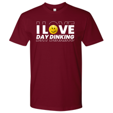 Load image into Gallery viewer, Cardinal Red Men's Pickleball "I Love Day Dinking" T-Shirt