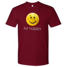 Load image into Gallery viewer, Cardinal Red Men's Hit Happy Pickleball T-shirt