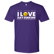 Load image into Gallery viewer, Purple Men's Pickleball "I Love Day Dinking" T-Shirt