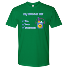 Load image into Gallery viewer, Kelly Green Men's Pickleball "My Bucket List" T-Shirt