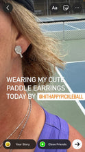 Load image into Gallery viewer, Classic Pickleball Paddle Earrings

