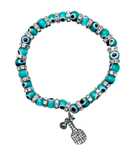 Load image into Gallery viewer, Lucky Pickleball Bracelet - Turquoise

