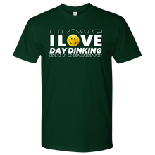 Load image into Gallery viewer, Forest Green Men&#39;s Pickleball &quot;I Love Day Dinking&quot; T-Shirt
