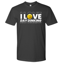 Load image into Gallery viewer, Heavy Metal Grey Men&#39;s Pickleball &quot;I Love Day Dinking&quot; T-Shirt
