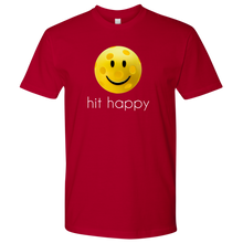 Load image into Gallery viewer, Red Men&#39;s Hit Happy Pickleball T-shirt
