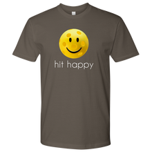 Load image into Gallery viewer, Warm Grey Men&#39;s Hit Happy Pickleball T-shirt
