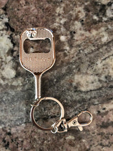 Load image into Gallery viewer, Pickleball Paddle Bottle Opener and Keychain
