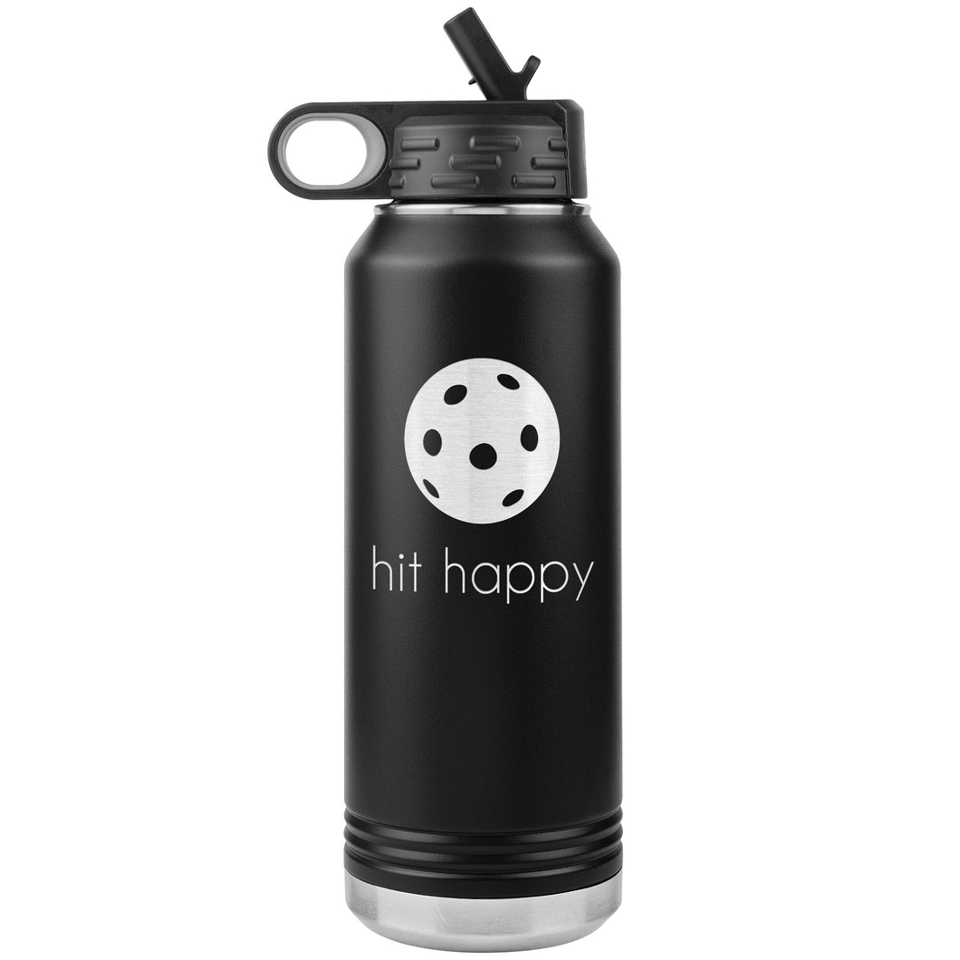 Hit Happy Pickleball Water Bottle