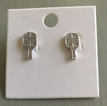 Load image into Gallery viewer, The Pickleball Paddle Earrings in a gift box
