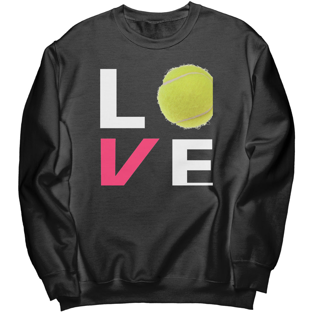 LOVE Tennis - Crewneck Sweatshirt