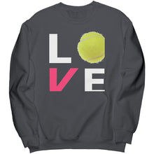 Load image into Gallery viewer, LOVE Tennis - Crewneck Sweatshirt
