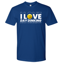 Load image into Gallery viewer, Royal Blue Men&#39;s Pickleball &quot;I Love Day Dinking&quot; T-Shirt
