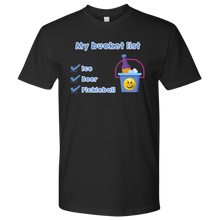Load image into Gallery viewer, Black Men&#39;s Pickleball &quot;My Bucket List&quot; T-Shirt
