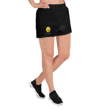Load image into Gallery viewer, Right side view of the Hit Happy Pickleball - Women&#39;s Athletic Shorts
