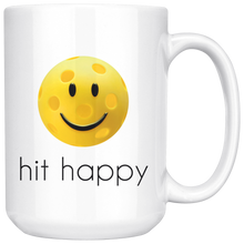 Load image into Gallery viewer, Hit Happy Pickleball Large Coffee Mug
