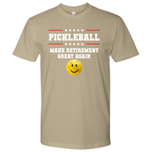 Load image into Gallery viewer, Sand Men&#39;s Pickleball &quot;Make Retirement Great Again&quot; T-Shirt
