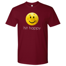 Load image into Gallery viewer, Cardinal Red Men&#39;s Hit Happy Pickleball T-shirt
