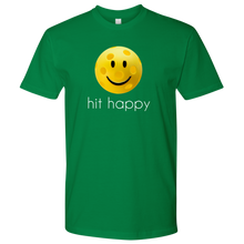 Load image into Gallery viewer, Kelly Green Men&#39;s Hit Happy Pickleball T-shirt
